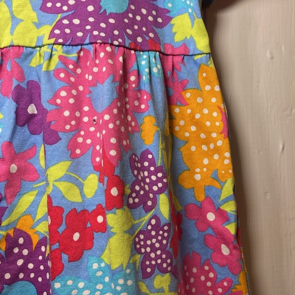 HANNA ANDERSSON Multicolor Bright Ric Rac Short Sleeve Dress - Picture 2 of 2